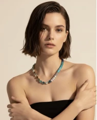 Collar Mar Serena Azul