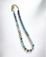 Collar Aura Dorada Multicolor