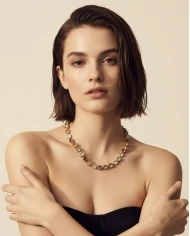 Collar Aura Dorada Multicolor