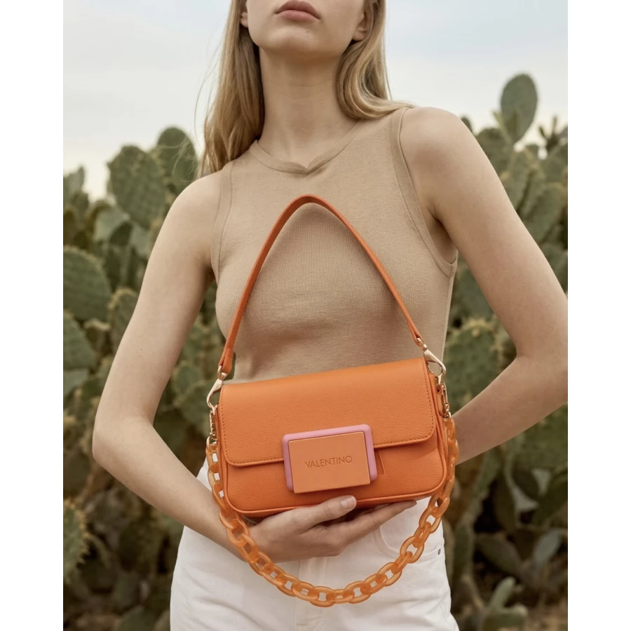 Bolso Valentino Thetis Naranja