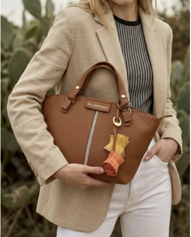 Bolso Valentino Hybris Marrón