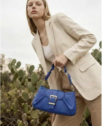 Bolso azul eléctrico Valentino Cassandra
