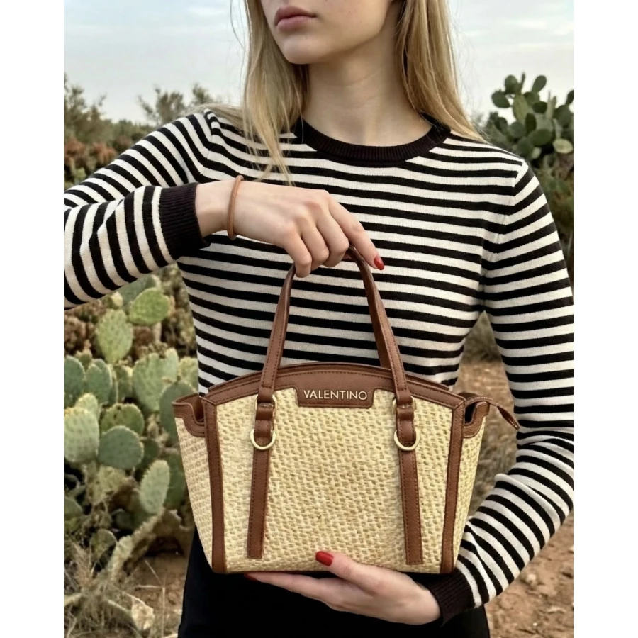 Bolso Valentino Demetra Marrón