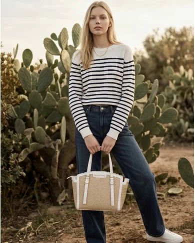 Bolso Valentino Demetra Blanco