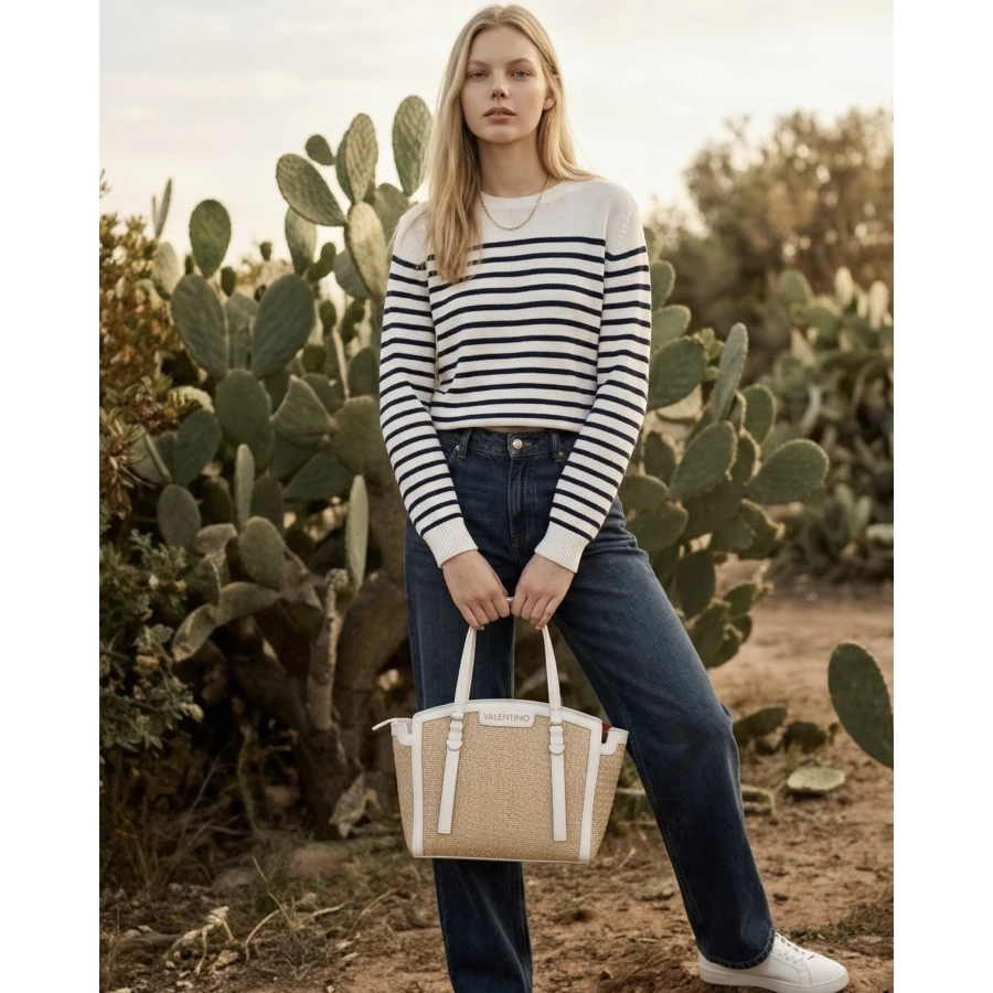 Bolso Valentino Demetra Blanco