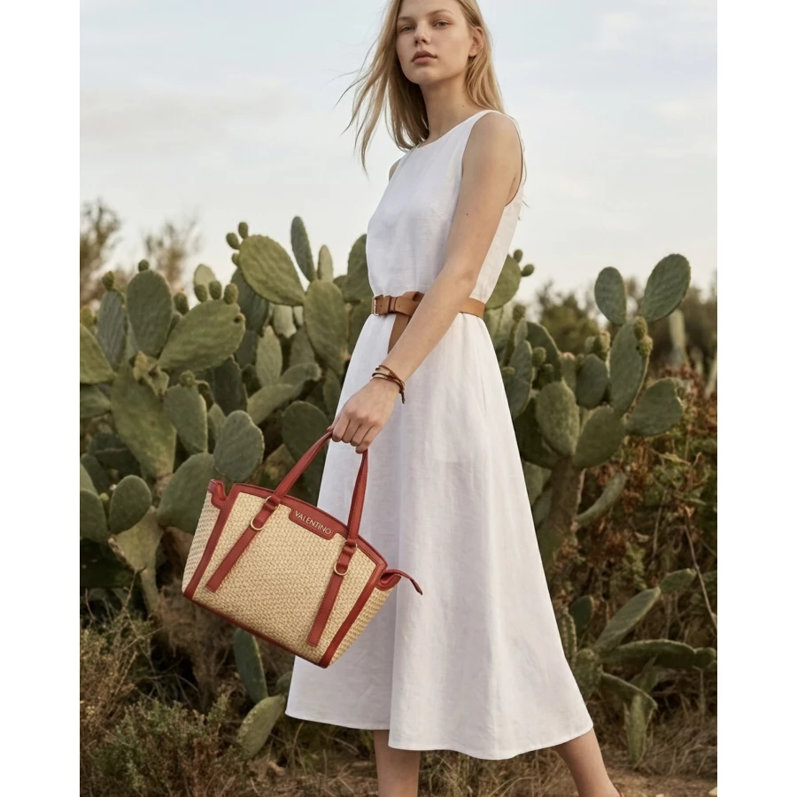 Bolso Valentino Demetra Rojo