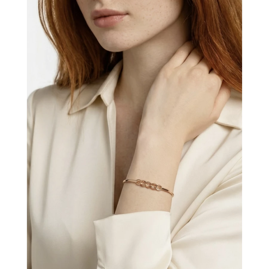 Brazalete Aluna oro rosa