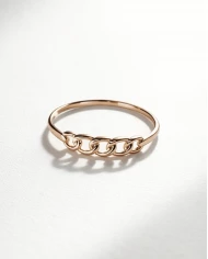 Brazalete Aluna oro rosa