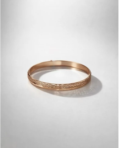 Brazalete Solara oro rosa