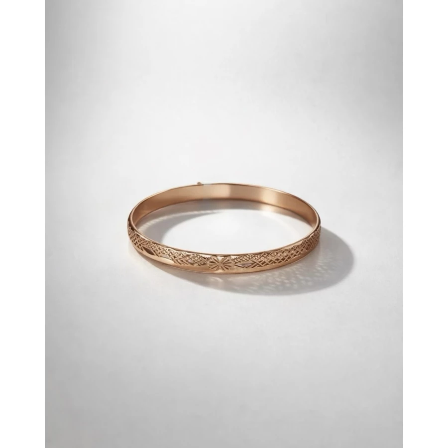 Brazalete Solara oro rosa