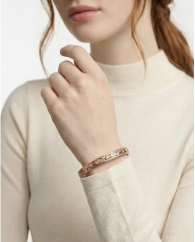 Brazalete Gaia oro rosa