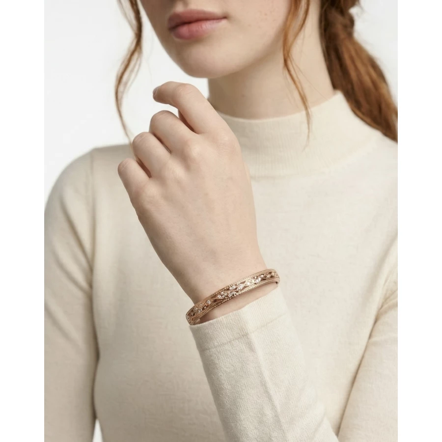 Brazalete Gaia oro rosa