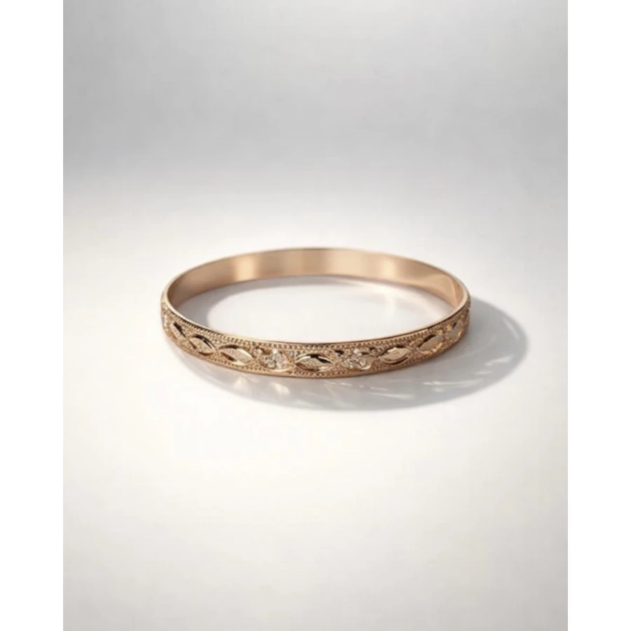 Brazalete Gaia oro rosa
