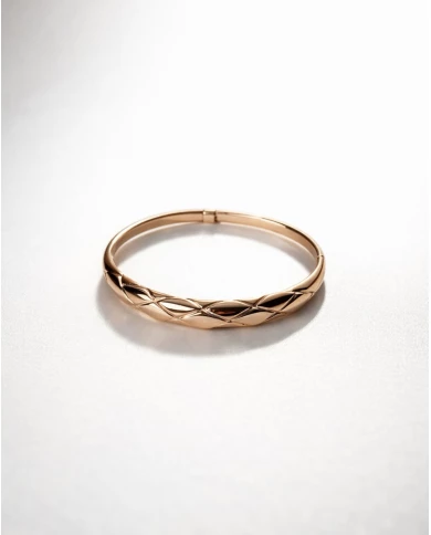 Brazalete Aura oro rosa