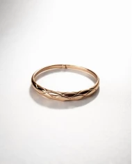 Brazalete Aura oro rosa