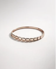 Brazalete Nácar oro rosa