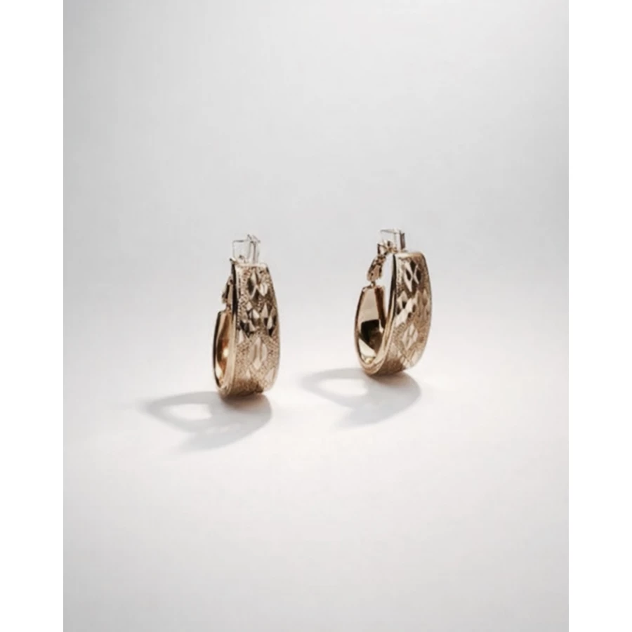 Pendientes Marél oro rosa