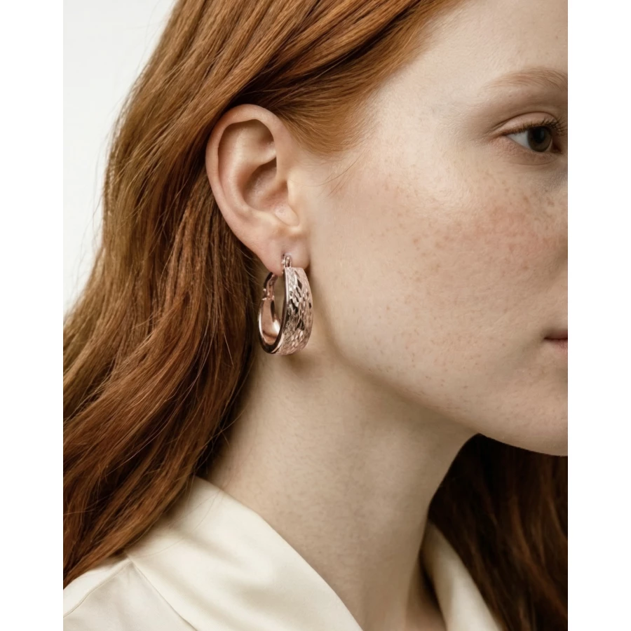 Pendientes Marél oro rosa