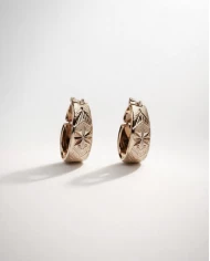 Pendientes Eloria oro rosa