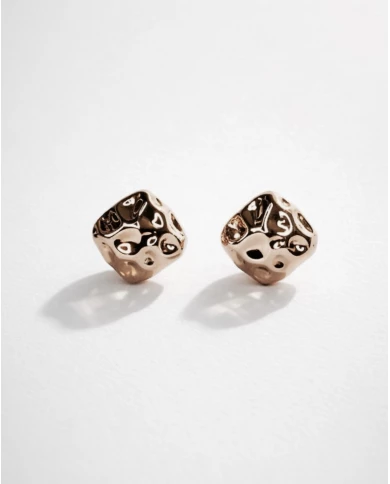 Pendientes Doréa oro rosa