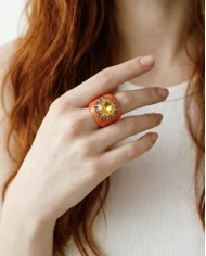 Anillo Dallas Naranja