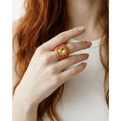 Anillo Dallas Naranja