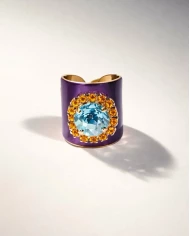 Anillo Dallas Morado