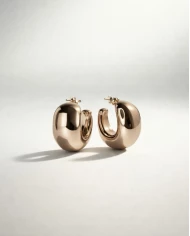 Pendientes Celestia oro rosa