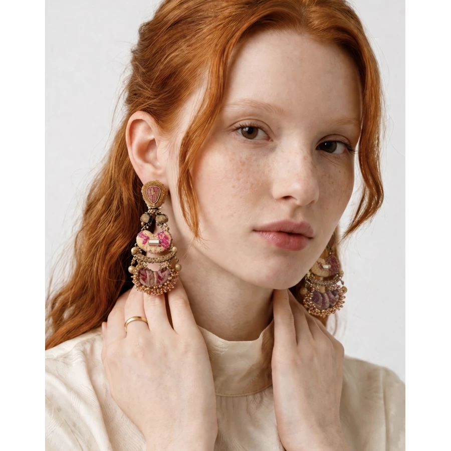 Pendientes Ayala Bar Chaya grandes