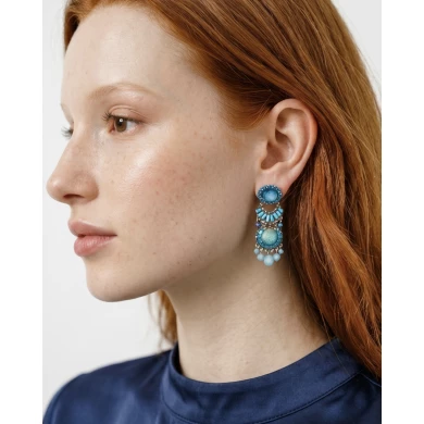 Pendientes Ayala Bar Maya medianos