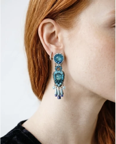 Pendientes Ayala Bar Maya grandes