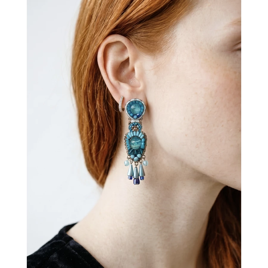 Pendientes Ayala Bar Maya grandes