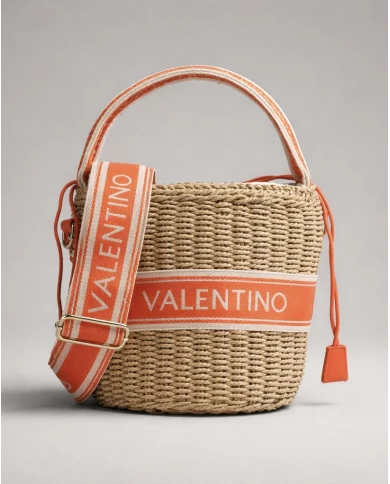 Bolso Saco Valentino Boho Naranja