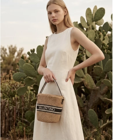 Bolso saco Valentino Boho negro