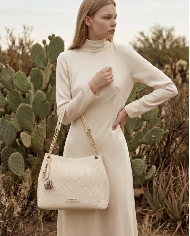 Bolso Valentino Gea Beige grande
