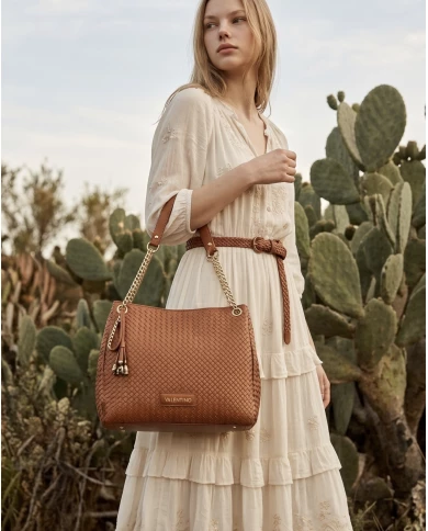 Bolso Valentino Gea Marrón grande