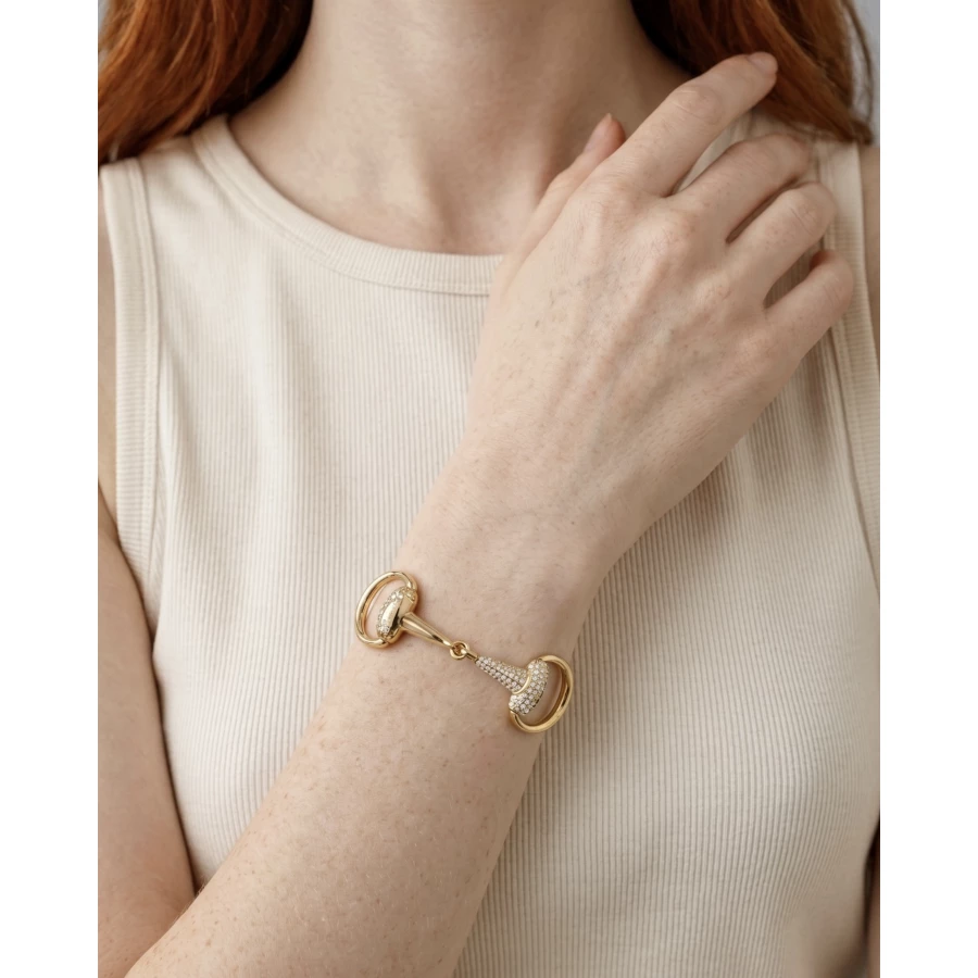 Brazalete Glyra dorado