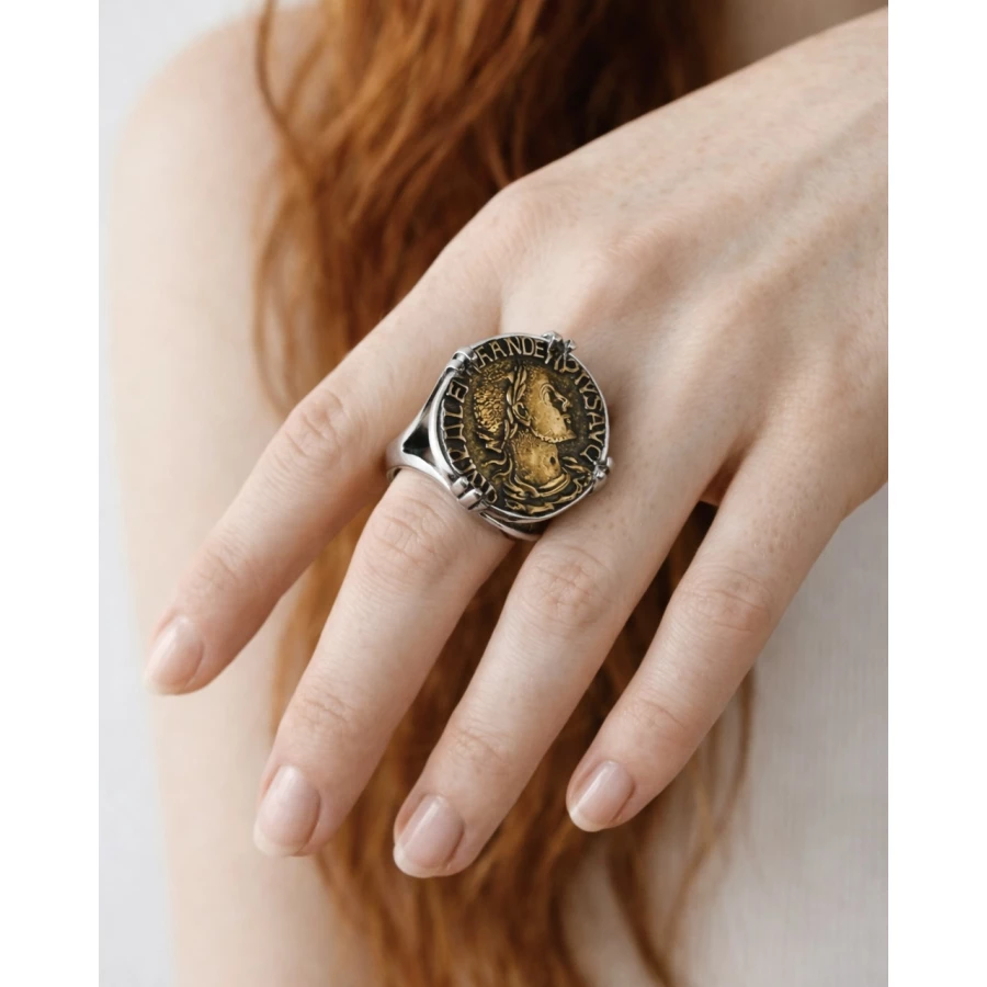 Anillo Zirea plateado