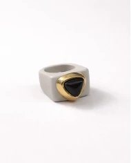 Anillo Ylva beige