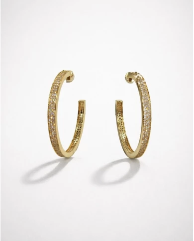 Pendientes Arya — elegancia minimalista con un toque de brillo