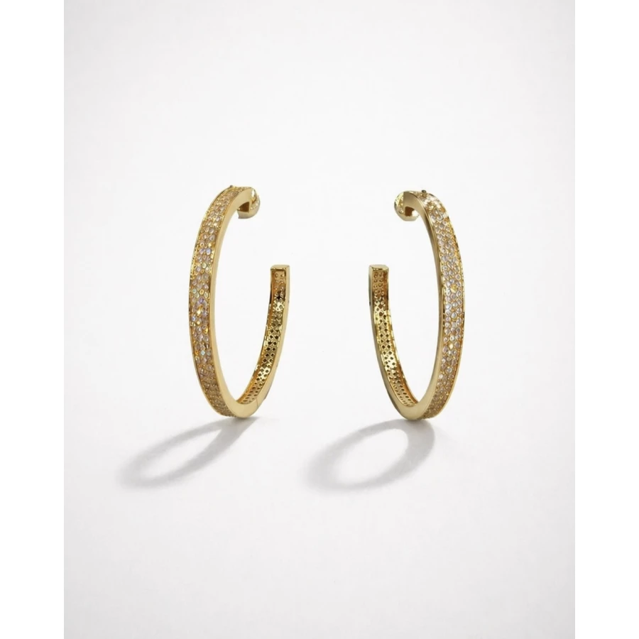 Pendientes Arya — elegancia minimalista con un toque de brillo