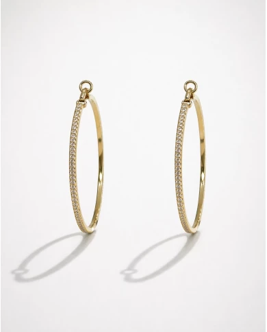 Pendientes Aina — el aro perfecto que ilumina tu rostro