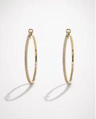 Pendientes Aina — el aro perfecto que ilumina tu rostro