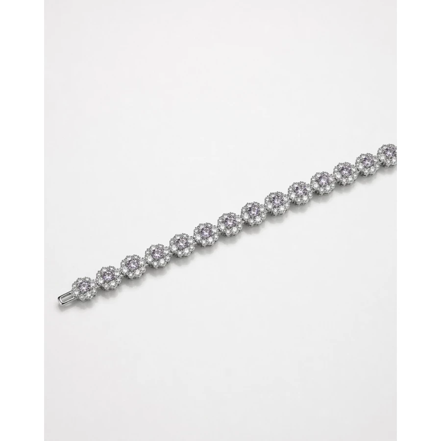 Brazalete Triana Lila — brillo delicado que eleva tu look en segundos