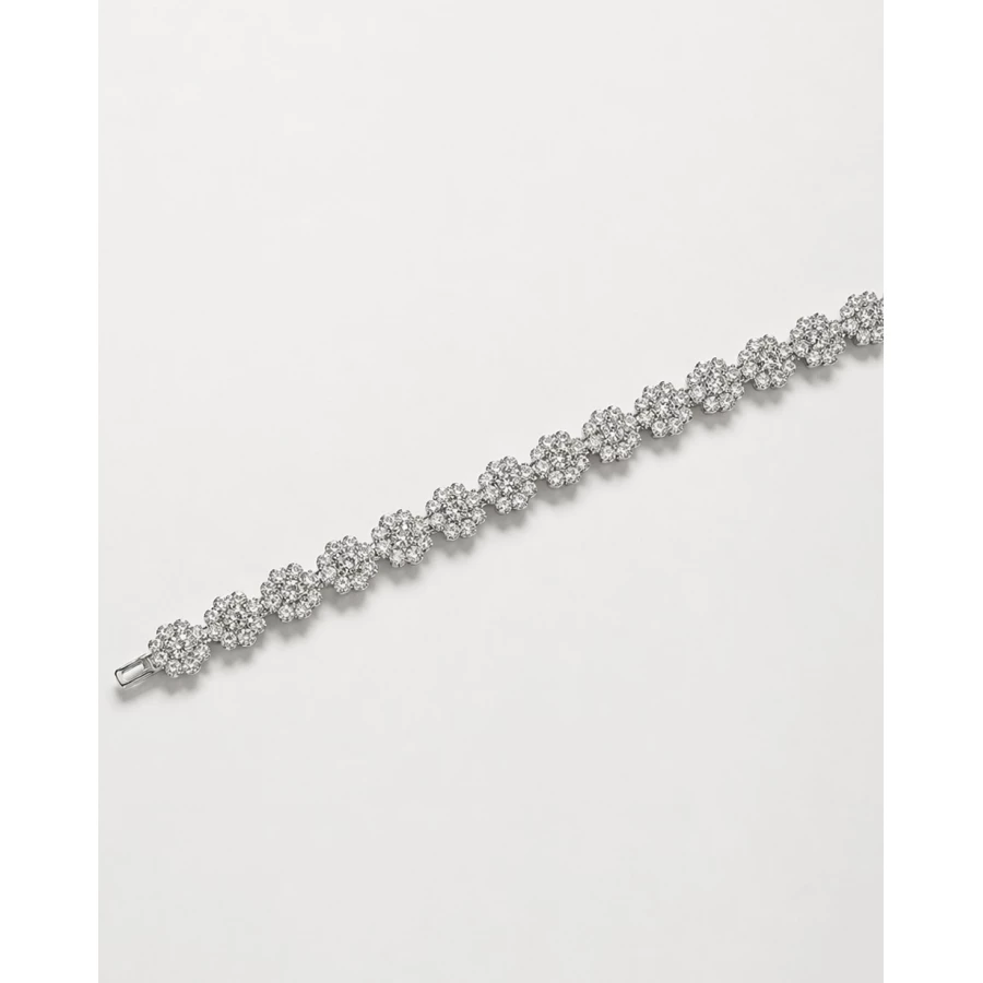 Brazalete Triana Blanco — brillo elegante que eleva cualquier look sin esfuerzo