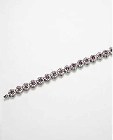 Brazalete Triana rosa