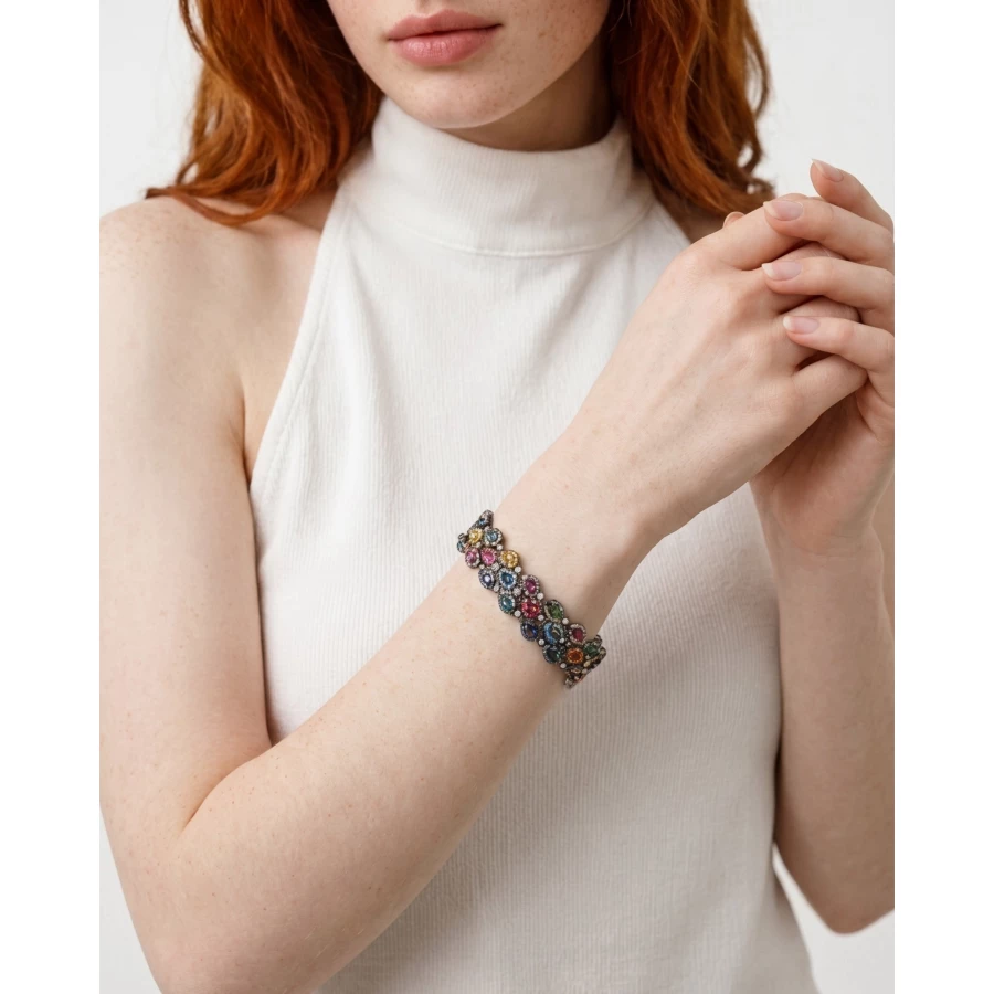 Pulsera Indira multicolor — luz y color que elevan cualquier look.