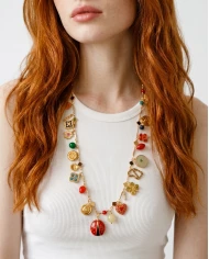 Collar Berta corazón — pieza que ilumina con fuerza y delicadeza