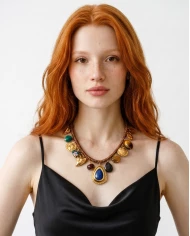 Collar Fiora — naturaleza en movimiento