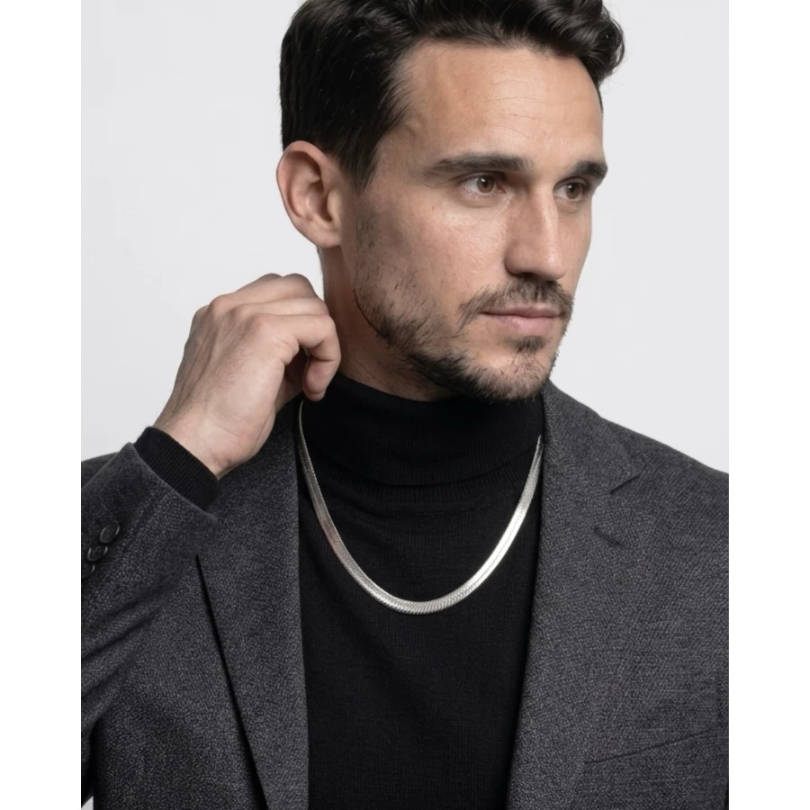 Cadena Atlas unisex — minimalismo que nunca falla Cadena Atlas unisex — minimalismo que nunca falla